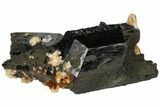 Black Tourmaline (Schorl) Crystals with Orthoclase - Namibia #132183-1